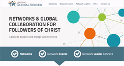 Desktop Screenshot of linkingglobalvoices.com